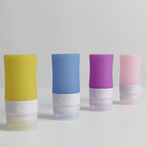 <b>Plastic</b> Squeeze <b>Empty</b> <b>Bottles</b> 50 Ml Mini Hand Cream <b>Bottle</b> Yellow Silicone Travel <b>Bottle</b> with Twist Cap Silicone Travel <b>Bottle</b> - Product Image 4