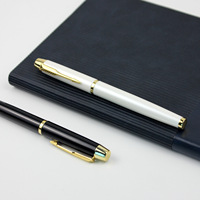 Offre Spéciale : Coffret Cadeau de Luxe en Métal – Stylos Publicitaires à Pointe Bille avec Recharges, Personnalisables par Gravure Laser ou Impression