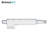 Mini actionneur linéaire électrique à aimant permanent 12V, moteur CC 2600 tr/min, en aluminium, pour lit médical