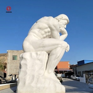 Obra maestra <span class=keywords><strong>de</strong></span> <span class=keywords><strong>Rodin</strong></span> <span class=keywords><strong>Estatua</strong></span> <span class=keywords><strong>de</strong></span> metal El pensador Escultura <span class=keywords><strong>de</strong></span> Arte <span class=keywords><strong>de</strong></span> mármol decorativa moderna - Product Image 3