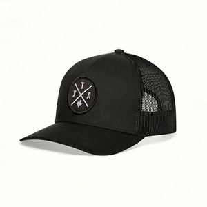 หมวกแก๊ปทรง Trucker รุ่น 1028 แบบขายส่ง ปรับแต่งได้ พร้อมป้ายโลโก้แบบนูน/พิมพ์ดิจิทัล ตาข่ายแบบกำหนดเอง สำหรับกิจกรรมกลางแจ้ง ปั่นจักรยาน ตกปลา เหมาะสำหรับทุกเพศ - Product Image 4