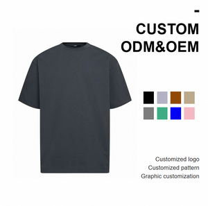 เสื้อยืดคอกลมผ้าฝ้ายแท้ 100% หรูหรา ทรงโอเวอร์ไซส์ เนื้อผ้าหนา 300 กรัม แห้งเร็ว เป็นมิตรกับสิ่งแวดล้อม พิมพ์ลายกราฟิกสีสันสดใส สำหรับผู้ชายและผู้หญิง - Product Image 2