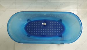 Bañera acrílica de estilo europeo, bañeras clásicas antideslizantes de cristal con patas de <span class=keywords><strong>gallo</strong></span> - Product Image 2