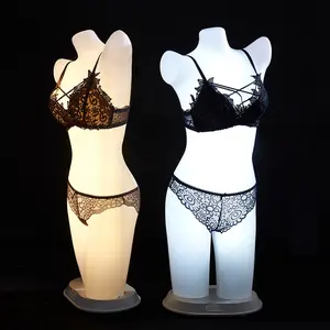 Fashion Design LED Underwear Mannequin Female Sexy Lingerie Mannequin