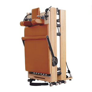 Appareil de <span class=keywords><strong>Pilates</strong></span> Reformer en bois pour la maison, Reformer de <span class=keywords><strong>Pilates</strong></span> commercial pour studio, pliable - Product Image 1