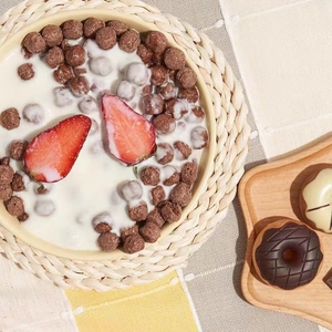 Bữa ăn sáng Ngũ Cốc Ăn nhẹ lành mạnh Coco Hộp Ngũ cốc không chiên Dinh Dưỡng Ngũ cốc ăn liền - Product Image 4