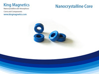 Noyaux de perles nanocristallines pour suppresseurs de bruit semi-conducteurs, transformateurs de commande IGBT et transformateurs de réseau ISDN