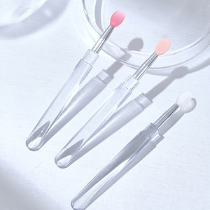 Đa chức năng Nail Art Silicone ma thuật bột Pat Stick Son môi Eyeshadow bàn chải - Product Image 4