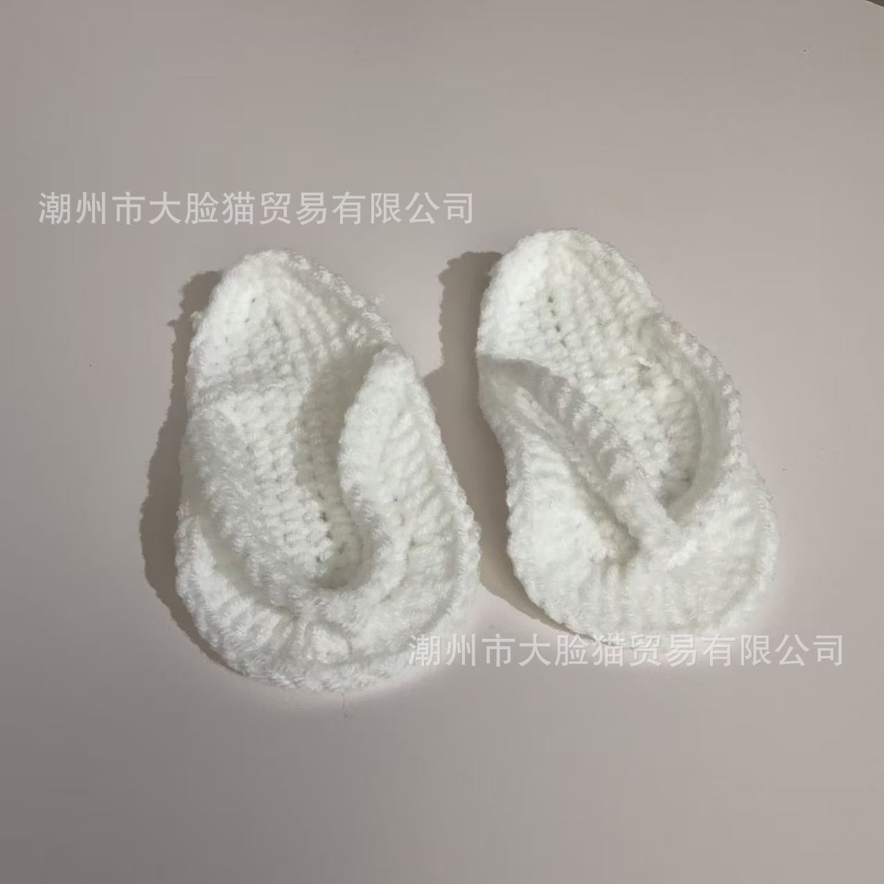 Chanclas bebé blancas