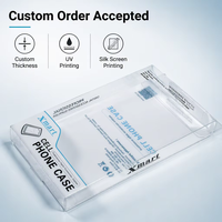 Boîtes d'emballage transparentes pliables en PVC PET Acétate pour étuis de téléphone – Boîtes en PVC