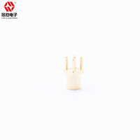 Conectores MMCX-KE de Latón Recto Chapado en Oro de 4 pies, 50 Ohmios, DC-6GHZ, IP53, Montaje en PCB, ROHS, Alta Calidad, Gran Venta