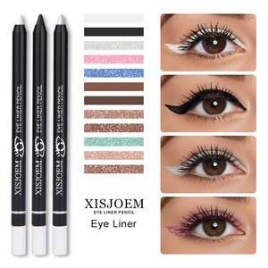 Nouveau Eyeliner Gel Glitter 12 Couleurs de Haute Qualité <span class=keywords><strong>Crayon</strong></span> Eyeliner Multichrome Imperméable de Marque Privée Facile à Utiliser - Product Image 2