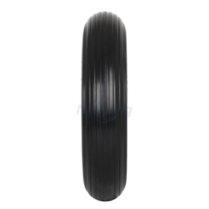 14.5" Wheelbarrow Flat Free Tire, Fits 4.80/4.00-8, 3.50/2.50-8, 4.00-6, 4.00-8, Wheelbarrow <b>Wheels</b>, 5/8" Bearing - Product Image 3