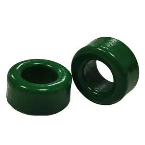 Green Coated High Magnetic Permeability Mn-Zn Ferrite Core Ungapped Toroidal Type Magnetic Core