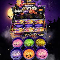 Cadeaux promotionnels très demandés : Jouet anti-stress souple à rebond lent, motifs Halloween, Noël, bâton de beurre, pain vapeur, citrouille