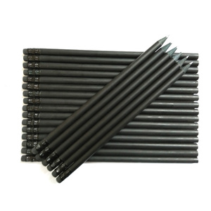 Lápices Estándar de Madera Hb para Material Escolar <span class=keywords><strong>al</strong></span> <span class=keywords><strong>por</strong></span> <span class=keywords><strong>Mayor</strong></span>, Lápiz Negro Estándar con Logotipo Personalizado Impreso para Niños - Product Image 6