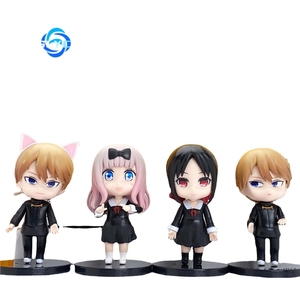 4ชิ้น/เซ็ต10ซม. <span class=keywords><strong>Kaguya</strong></span>-<span class=keywords><strong>Sama</strong></span>: รักคือสงคราม shinomiya <span class=keywords><strong>kaguya</strong></span>/fujwara Chika สะสมตุ๊กตาญี่ปุ่นรูปปั้นอะนิเมะพีวีซี - Product Image 1