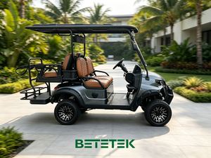 Carrito de Golf Eléctrico para Carretera, Homologado por la CE, EEC y DOT, de 4 Plazas, con Ruedas de Aleación de Aluminio - Product Image 1