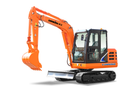 Miniexcavadora Compacta LONKING CDM6060N CDM6060F CDM6050N, 6T, 36.8kW, Excavadora Pequeña, Gran Venta en África y Sudamérica