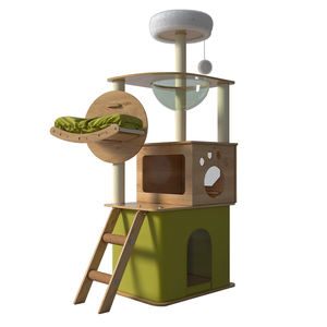Nuovo Design vendita calda raschietto Mdf albero torre arrampicata gatto albero per grandi gatti torre con graffi - Product Image 2