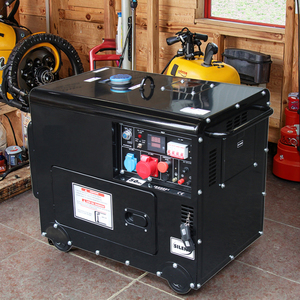 เครื่องกำเนิดไฟฟ้าดีเซลแบบเงียบไร้เสียงรบกวน ATS 10kw 10kva 220V 230V 380V 50/60Hz สำหรับบ้าน ธุรกิจขนาดเล็ก ใช้สำรองไฟ - Product Image 4