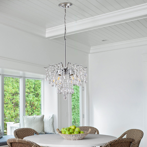 French inspired luxury crystal chandelier with an American cream-style design chandelier for living room and dining room - Product Image 5