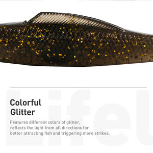 JOHNCOO – leurres de pêche souples en TPR, appâts de mer flottants, pour truite, <span class=keywords><strong>dorade</strong></span>, Swimbait, 60mm, 2.3g, 6 pièces - Product Image 5