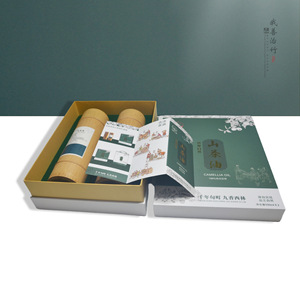 <b>Bamboo</b> Tea Oil Packaging 500ml Gift Box Handmade Edible Oil <b>Container</b> - Product Image 3