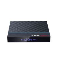 D'origine T95max plus android tv box 4 go ram 32 go rom wifi double 8K câble tv box Amlogic s905x3 box android T95 max +