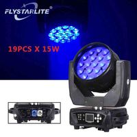 19x30W 4 en 1 2017 NOUVEAU ZOOM LED Moving Head Wash