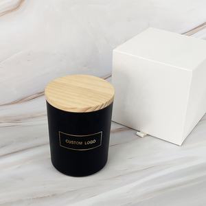 クリスマスの宗教活動ハロウィーンのためのカスタムロゴ手作り香りキャンドル黒メガネ - Product Image 5