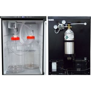 Komersial Draft bir menara Dispenser pendingin Dual keran mesin bir tong - Product Image 2