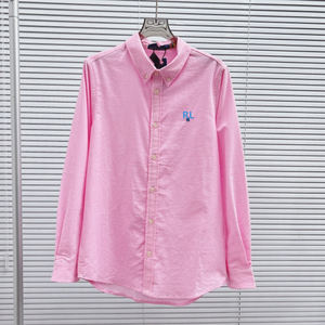 Camisa de Lino Bordada RL para Hombre, Manga Larga, Primavera/Verano - Camisa Informal de Negocios para Hombre, Corte Holgado # RL-2509 - Product Image 2