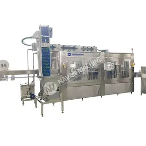 Manufacturer's Hot Selling Fully Automatic Three-in-One Mineral Water Drinking Water Filling Machine Equipment