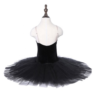 Tutù da Balletto <span class=keywords><strong>per</strong></span> Bambine 'Quattro Piccoli Cigni', Abito da Competizione Flora Court, Tutù Nero Economico - Product Image 3
