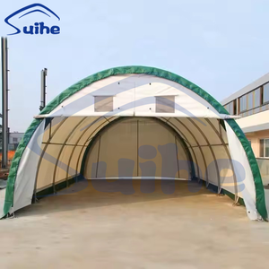 Abri <span class=keywords><strong>de</strong></span> stockage galvanisé pour bâtiment avec double treillis temporaire extérieur étanche personnalisé - Product Image 2