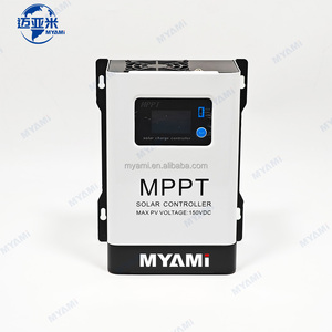 Régulateur <span class=keywords><strong>de</strong></span> <span class=keywords><strong>charge</strong></span> solaire MYAMI 12V 24V 48V réglable, compatible avec panneaux solaires jusqu'à 150V, 100A 60A 30A, contrôleur <span class=keywords><strong>de</strong></span> <span class=keywords><strong>charge</strong></span> MPPT avec écran LCD - Product Image 2