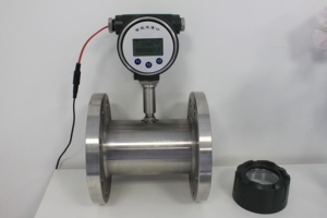 Débitmètre à turbine pour liquides DN25, connexion à bride, instrument de mesure de débit - Product Image 5