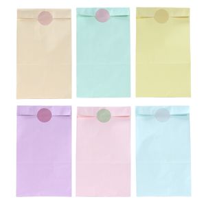 Juego <span class=keywords><strong>de</strong></span> 6 bolsas <span class=keywords><strong>de</strong></span> regalo <span class=keywords><strong>de</strong></span> papel vibrantes con pegatinas, que miden 24*13*8cm para el Día <span class=keywords><strong>de</strong></span> San Valentín Navidad <span class=keywords><strong>Matrimonio</strong></span> Baby Shower - Product Image 4