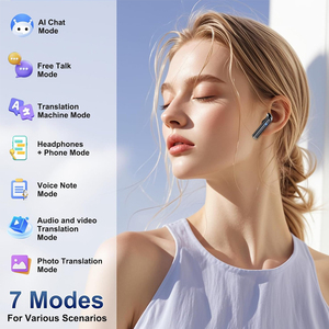 Nuevos Auriculares de Traducción de Idiomas con IA, 144 Idiomas y Acentos, Traductor en Tiempo Real para Teléfonos iPhone y Android - Product Image 6