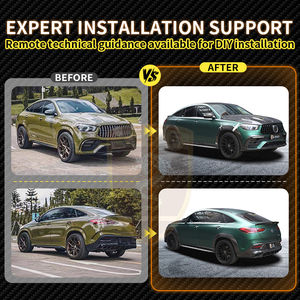 Kit carrosserie large en fibre de carbone pour Mercedes Benz GLE63 350 450 53 Coupé C167 - Product Image 2