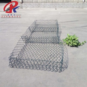 Çevre dostu Metal PVC kaplı dokuma tel bahçe çit koruma kafes <span class=keywords><strong>Gabion</strong></span> <span class=keywords><strong>Mesh</strong></span> korozyon direnci ile - Product Image 4