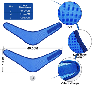 Collar Refrigerante para Mascotas, Nuevo Modelo 2026, Personalizable, Cómodo, Portátil, Reutilizable, para Perros y Gatos, Bufanda Refrigerante para Verano, Material PVA - Product Image 4