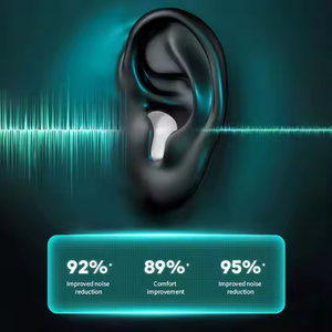Silicone bùn nút tai chấp nhận Tùy chỉnh màu sắc và số lượng cô lập tiếng ồn an toàn và thoải mái - Product Image 6