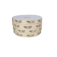 Ruban rouge multicolore de 4 cm, rose florale, décoration de gâteau de Noël et accents de boîte cadeau, vente en gros