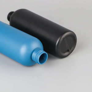 थोक 250 मिलीलीटर 300 मिली 350 एमएल बॉस्टन हेडप ने काले प्लास्टिक गोंद बालों के तेल के कंटेनर की बोतल - Product Image 5