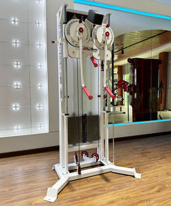 Macchina Commerciale Multifunzione a Più Livelli |   Attrezzo da Palestra Regolabile a Doppio Braccio per Allenamento <span class=keywords><strong>Pettorali</strong></span> e Deltoidi Posteriori - Product Image 6