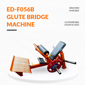 EdeFit F056B Appareil de musculation à charge libre pour Hip Thrust, entraînement des fessiers et des jambes, en acier, pour le renforcement des fessiers et la réalisation d'exercices de pont fessier - Product Image 2