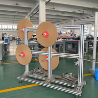 Machine automatique à grande vitesse pour la fabrication de tubes en papier pour stylos à bille, pour petits tubes avec deux types de porte-papier