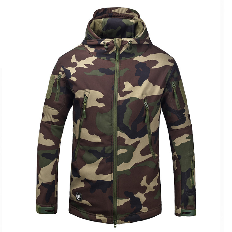Veste softshell Sharkskin-quatre couleurs jungle